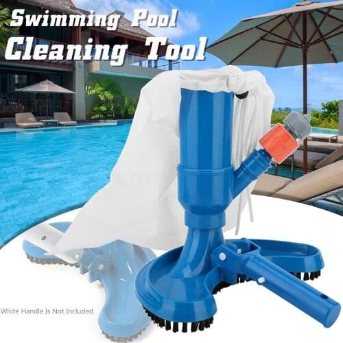 Hot Swimming Pool Vacuum Cleaner Cleaning Tool Suction Head Fountain Vacuum Cleaner Brush Fishpond Vacuum Brush pool clean kit