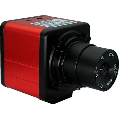 HD 1.3MP CCD BNC 1200 Lines 1/3" Electronic Industrial Camera Digital Microscope Eyepiece with AV Interface