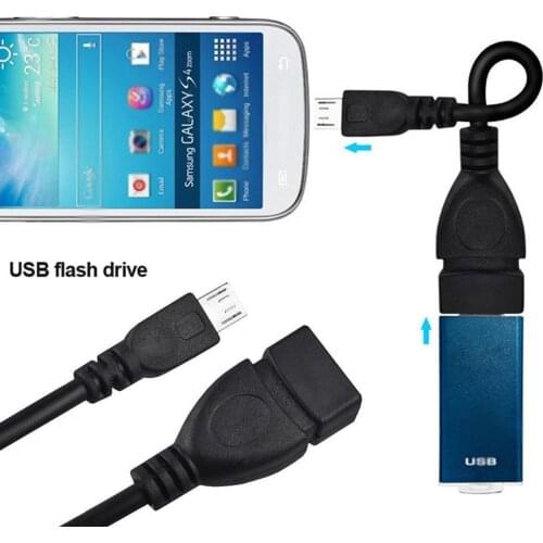 Usb Male Host Usb Female Otg Adapter Cable For Android Cellphone Phone Pc Tablet Line Data C0U8