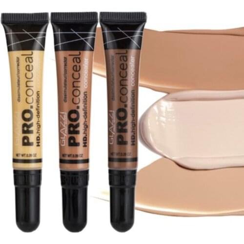 Concealer foundation cream ultra-long-lasting deep complexion acne marks cover spots acne cement moisturizing face
