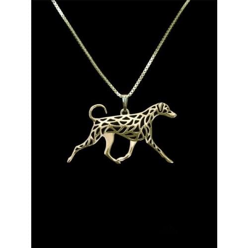 Trendy Doberman natural ears and tail dog pendant necklace gold color silver color statement necklace cs go collares