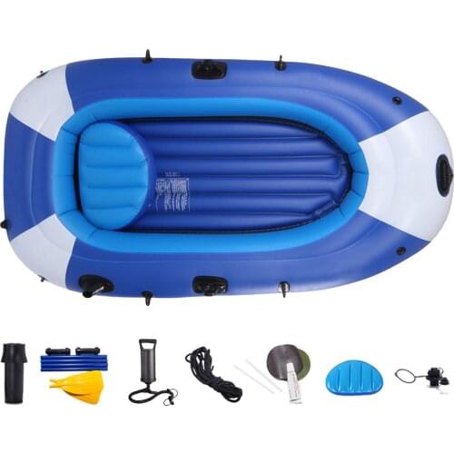 Three Person Inflatable Kayak Fishing Boat Thickened Anti-wear Blow Up Drifting Boat For Drifting Surfing Sandbeach