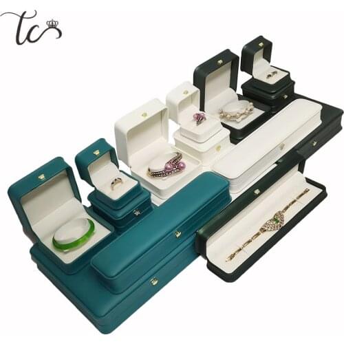 Jewelry Organizer Box High Quality Necklace Casket Ring Storage Earrings Organizer PU Beauty Container Organizador De Joyas