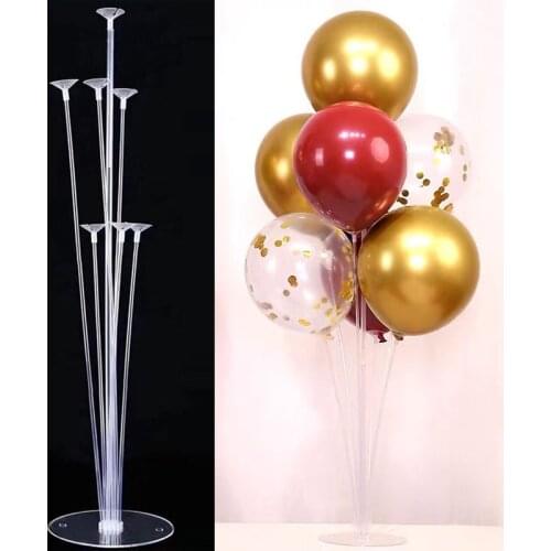 Balloons Holder Column Stand Base Birthday Party Decorations Balloon Chain Clip Balloon Arch Globos Balloons Accessories