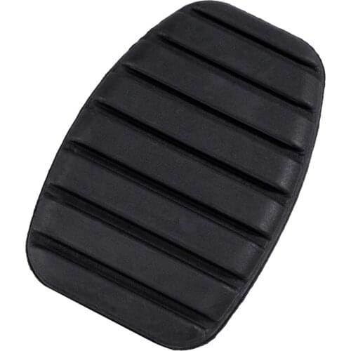Car Clutch and Brake Pedal Rubber Pad Cover For Renault Megane Clio Kango Scenic CCY (Black)