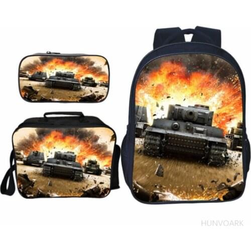 Armored Main Battle Tank Laptop Backpack Men Travel Bags Armor Bagpack for Teenager Girls Boys Children School Bags bookbag