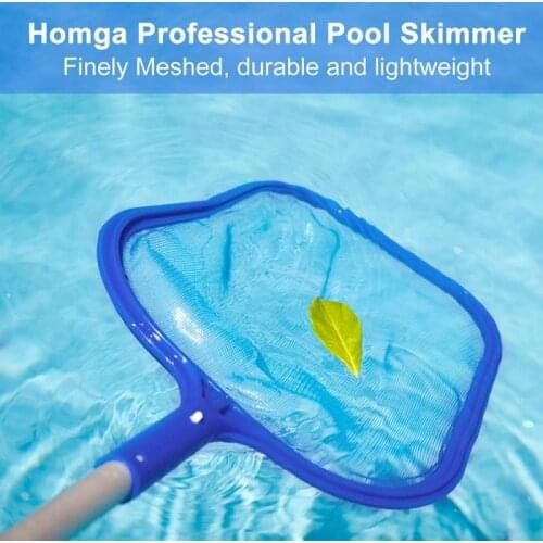 Swimming Pool Leaf Skimmer Rake Net Hot Tub Spa Cleaning Leaves Mesh Tool For Pool Cleaning