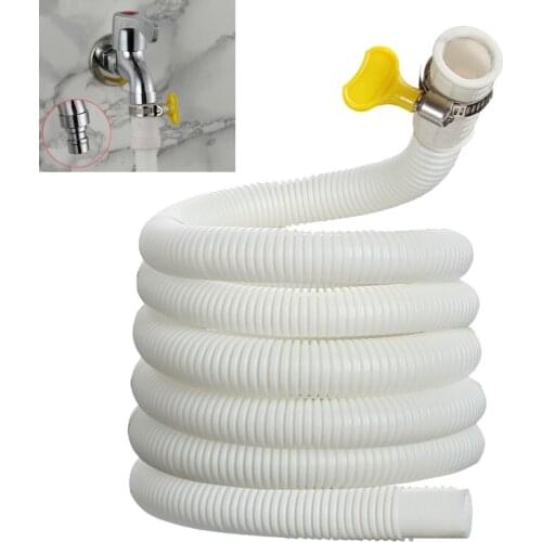 Hose water double bucket household accessories washing machine universal inlet pipe