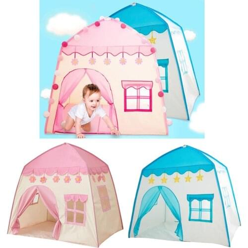 Foldable Child Kids Play Tent Funny Baby Tents Castle Home Garden Toys