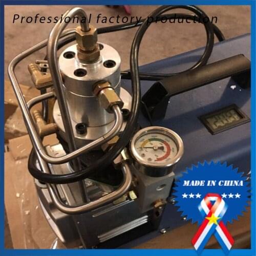 Air Compressor 30 MPA 4500 PSI 300Bar 220 V Electrical High Pressure PCP Rifle Refilling Air Pump Water Cooling Airgun