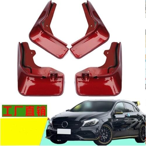 For Mercedes-Benz A-Class 2018 High-quality Mudflaps, Splash Guards, Mud Flaps, mudguard, fender, car Accessories