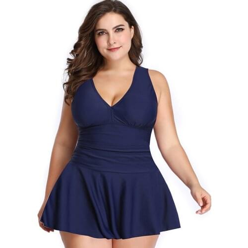 Two-Pieces Women 2021 Push-Up Padded Bra Bikini Set Swimsuit Plus Size Swimwear Solid Large Size Bathing Suit Beachwear XL-5XL