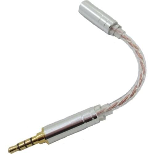 HIFI Balance Audio Cable Male 2.5mm to 3.5mm 4.4mm Female Headphone Conversion Cable Adapter