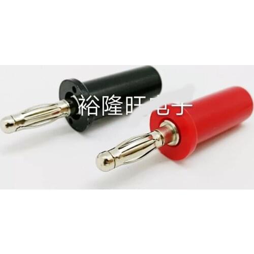 Smonisia 50pcs/lot Copper Banana Connector Lantern Speaker Instrument Terminal Socket 4mm Connector