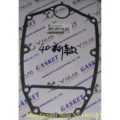 Free shipping marine outboard motor part cylinder gasket for Yamaha New type 2 stroke 40HP boat hooking engine 66T - 45114 - A0