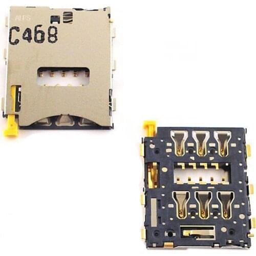 For Sony Xperia Z3 Compact Z3 Mini D5803 D5833 SIM Card Holder Reader Slot Contact