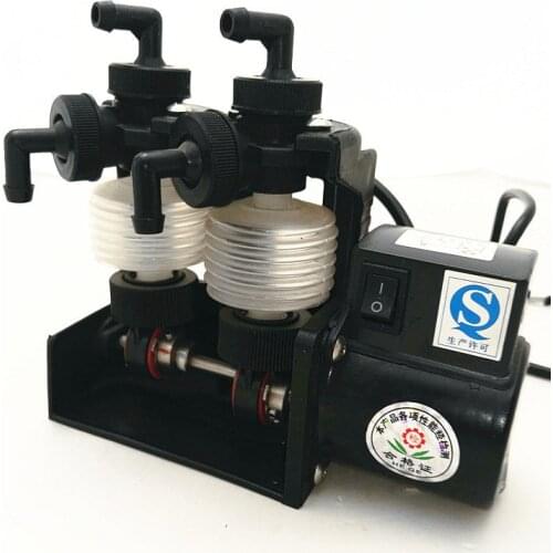 2DZ-2ZU2 8W Aquarium Dosing Pump Aquarium Pump 464ML/MIN Self Priming Bellow Pump