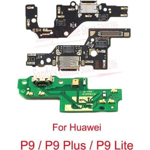 Good Quality USB Charging Port Board Dock Flex Cable For Huawei P9 / P9 Lite / P9 Plus P9+ Charge Board Connector Flex Cable