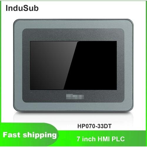 HP070-33DT 7 inch HMI PLC For Kinco Programmable Controller Touch Screen With Integrated Panel DI16 DO14 2AI RS485