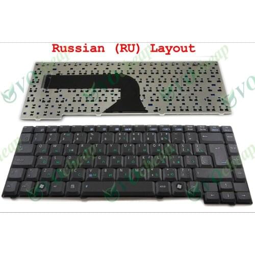New RU Laptop keyboard for Asus Z94 A9 A9R A9T Z94G Z94L X58c X51 X50 X58L X50C X50N X50M X50R X51H X51R X51RL Russian Black