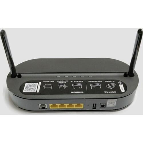 LANLIFANG 100% NEW Gpon onu HS8145V 4GE WLAN AND 2.4G&5G Dual-band wifi EPON ONT FTTH 2DB Antenna Home fiber optic equipment