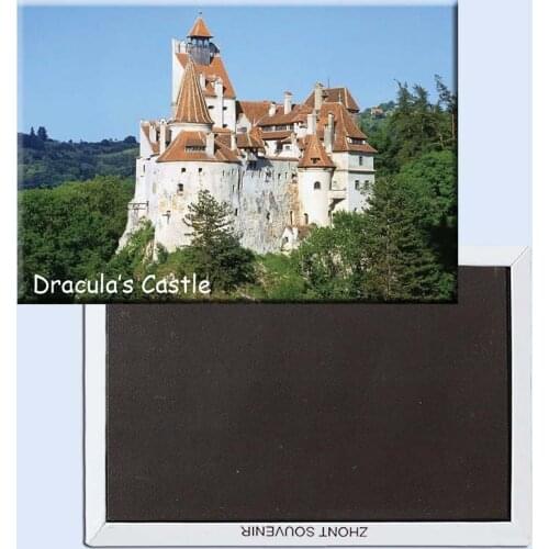 SOUVEMAG Dracula Castle, Romania Refrigerator Magnets 21079,Souvenirs of Worldwide Landscape Online Store