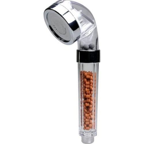 Water Therapy SPA Shower Head High Pressure Anion Filter Bath Head Water Saving Shower Activated Ion Negative Ball Shower Nozzle