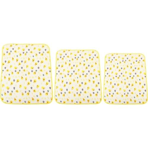 New Hot Baby Changing Mat 3 Size Baby Waterproof Urine Pad Mat Cotton Washable Waterproof Bed Sheet Pad Best Baby Care Gift