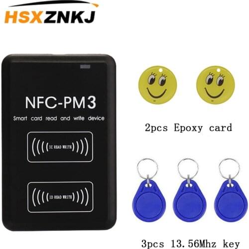 NEW PM3 Writer IC Keyfobs Cloner 13.56MHZ Tag RFID Reader NFC Full Decoding Function Card Duplicator Copier