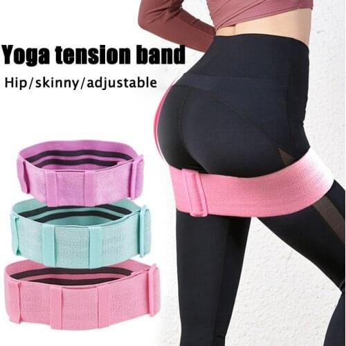 Adjustable Booty Hip Glute Band Resistance Anti-slip for Home Fitness Workout RW