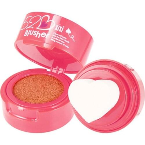 Blusher Powder Girl Heart Face Blush Mineral Pigment Palette Cream Natural Blush Contour Shadow Cosmestics 3colors TSLM1