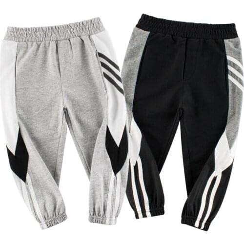 2020 Children Sport Pants For Baby Boys Girls Trousers Stripe Clothes Casual Sport Pants Jogging For Kids Children Trousers