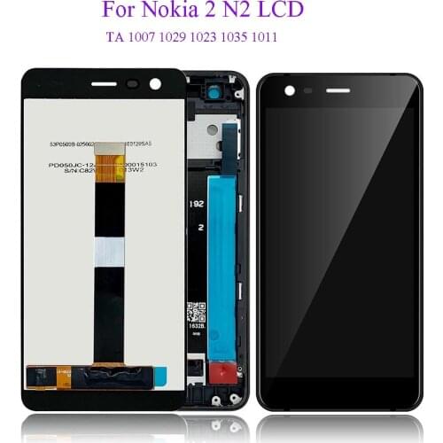 5”AAA Quality LCD For Nokia 2 N2 TA 1007 1029 1023 1035 1011 LCD Display Touch Screen Digitizer Assembly Replacement Parts