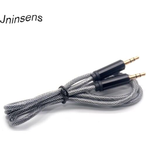 3.5mm Jack Audio Cable Male to Male Stereo Audio AUX Extension Cables Gold Plated Cord For Phone Car Speaker
