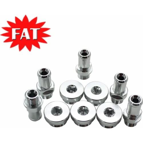 5 PCS Air Suspension Compressor Valve For Mercedes W164 GL320 GL350 ML450 Repair Kit Air Valve 1643201204 1643201004 1643200904