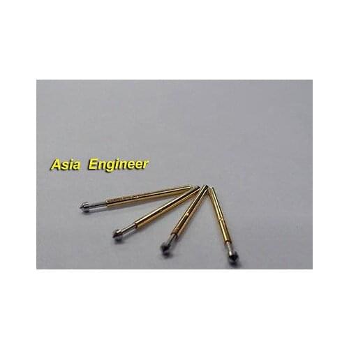 50Pcs P50-E2 Dia 0.68mm Length 16mm 75g Spring Test Probe Pogo Pin