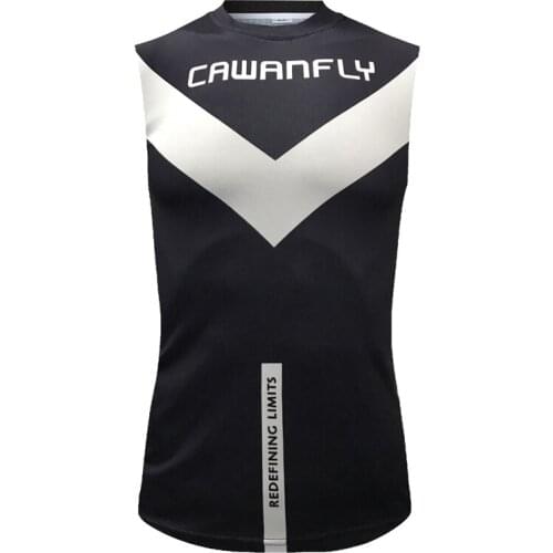 Sleeveless Quick Dry Enduro MTB Wear Motocross BMX Cycling Jersey Mountain Bike Clothing Sports T Shirt