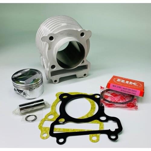 Cylinder Kit 59-63mm BWS125 ZUMA CYGNUS GTR RS100 MIO115 Nicasil Big Bore Piston 4 Valves Racing Tuning BWSP Parts Bws 125