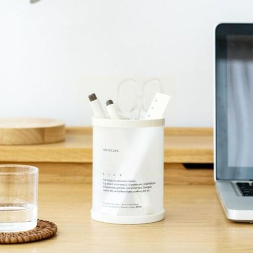 Pen Holder Creative Detachable Cylindrical DIY Desktop Supplies Storage Office Storage Holder Stationery Pen School Box Stu W3W1