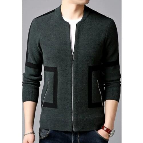 EASTQUEEN Mens Wool Cardigans