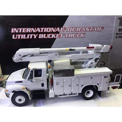 Collectible,Diecast Toy Model Gift FIRST GEAR 1:34 Scale Altec International Durastar Utility Bucket Truck Vehicles Alloy Model