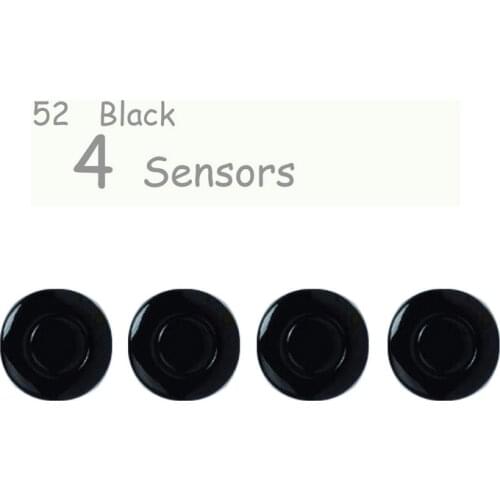 Car Parking Sensor Kit 4PCS / Lot Buzzer No Drill Hole Saw Reverse Radar Sound Alert Indicator System 22mm 8 Colors