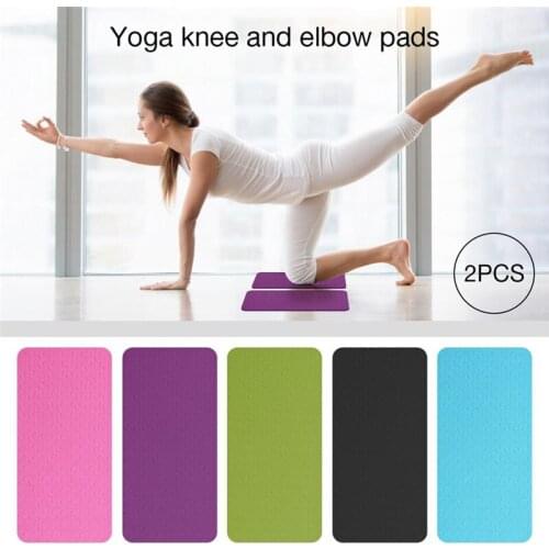 6mm Yoga Elbow Pads Multifunctional Yoga Pressure-resistant Knee Pads Thickened Elbows Hands And Wrist Pads