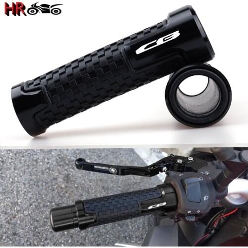With Logo CB For Honda CB400 CB500F CB500X CB190R CB250R CB300R 7/8'' 22mm Motorcycle Accessories Handle Grips Handlebar Grip