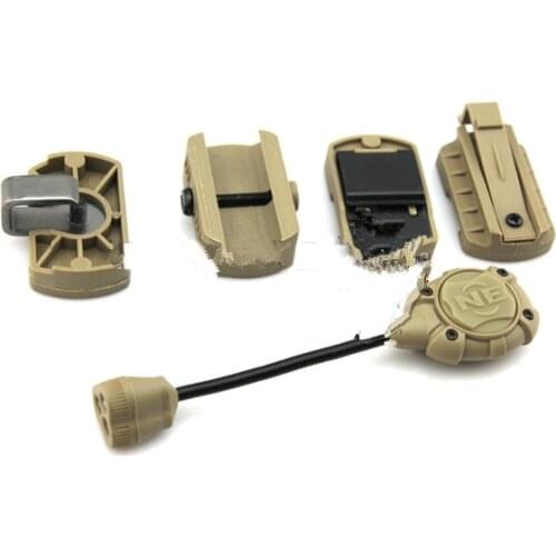 Tactical Helmet Light lamp Night-Evolution NE05015 Princeton Tec MPLS 3 Modular Personal Lighting System (3 LED & IR Function)