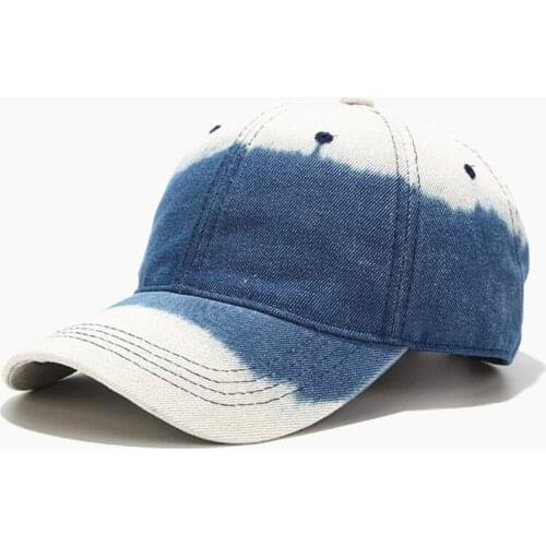 Unisex women patchwork denim hip hop snapback hats Adult men casual cotton Soft comfortable fitted baseball caps LVYI091