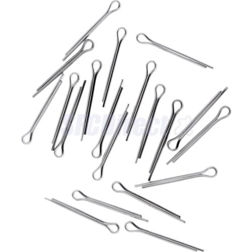 20 Pieces Bicycle Disc Brake Pads Lock Pin Bike Brake Pad Bolts 4cm Stainless Steel Brake Split Pins Cotter Pin