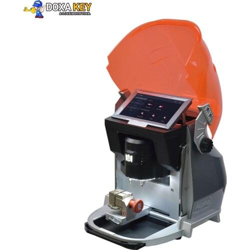 2020 Original Auto Locksmith Tool Alpha CNC Automatic Key Cutting Machine All in 1 Clamp Same As Miracle A9 Laser Key Machine