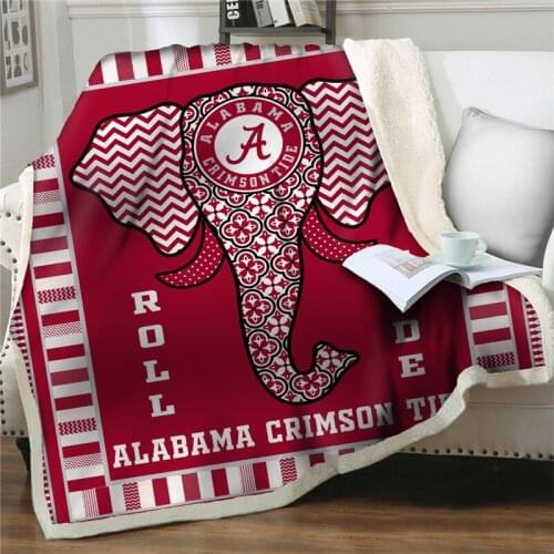 3D Artistic elephant Blankets Soft Cozy Velvet Plush Throw thicken Blanket Bedspread Home Textiles Modern Line Art Sherpa Travel