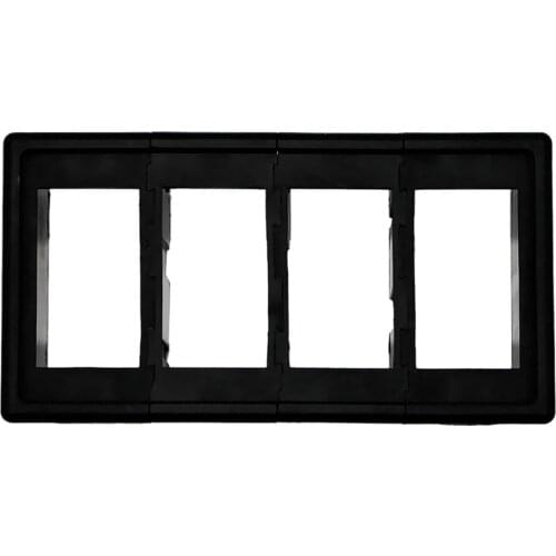 4 Gang Marine Boat Rockers Switch Clip Panel Patrol Holders Housing For ARB Carling